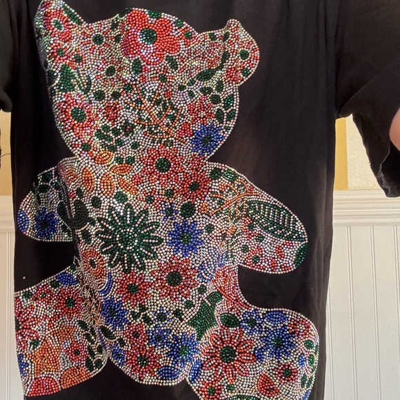 Black Graphic Kids T-Shirt - Picture 5 of 8